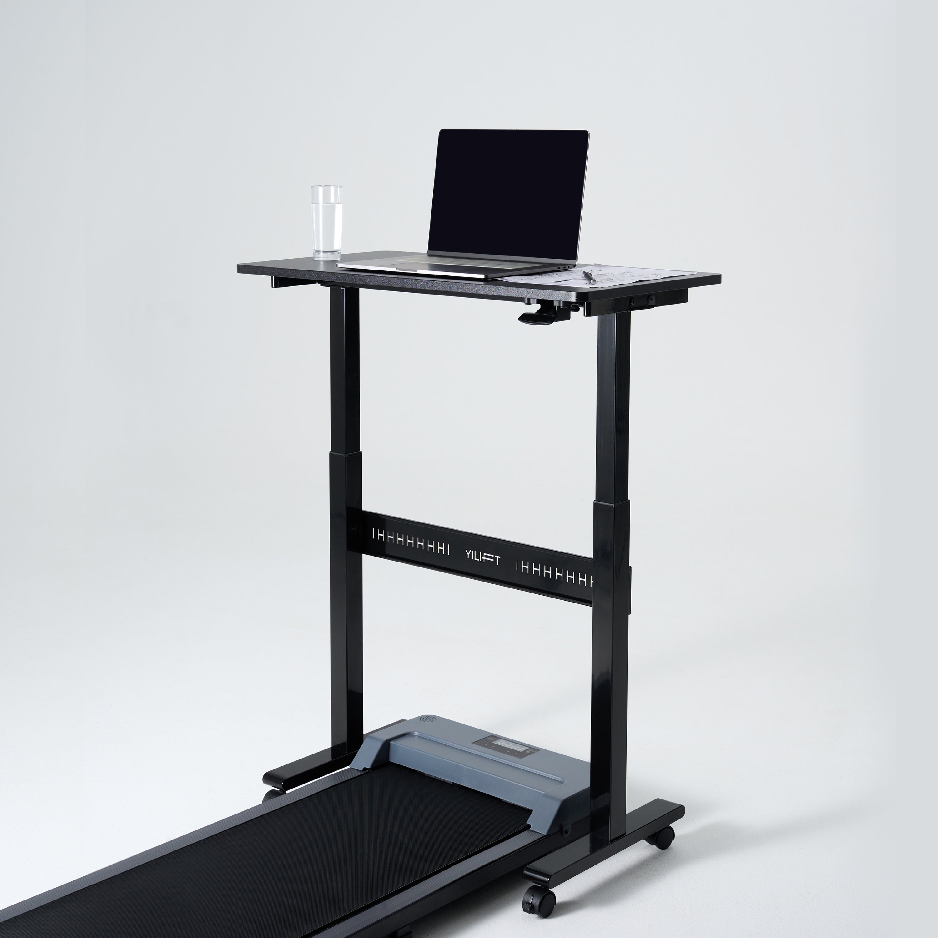 Pneumatic standing desk for home office,
Height adjustable sit-stand desk with wheels,
Non-electric standing desk with gas lift,
Rolling mobile standing desk for workstations,
Ergonomic height adjustable desk for computer setup,
Cordless sit-stand desk with easy assembly,
Work-from-home standing desk with lockable casters
